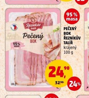 Pečený bok Řezníkův talíř