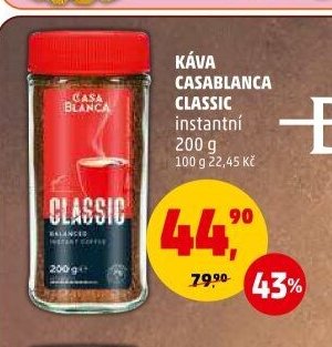 Káva Casablanca Classic instantní