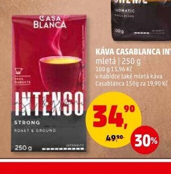 Káva Casablanca Intenso mletá