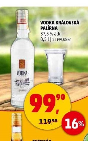 Vodka Královská Palírna