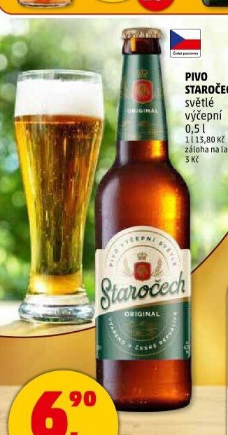 Pivo Staročech světlé výčepní