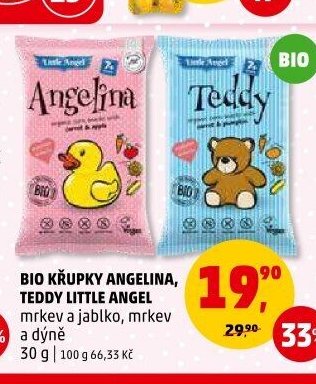Bio křupky Angelina, Teddy Little Angel
