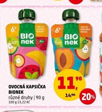 OVOCNÁ KAPSIČKA BIONEK