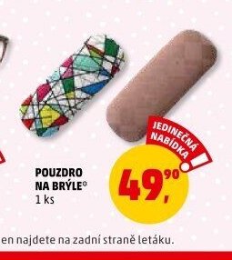 POUZDRO NA BRÝLE