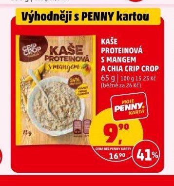KAŠE PROTEINOVÁ S MANGEM A CHIA CRIP CROP