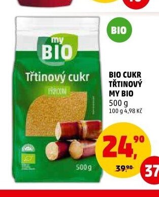 Bio cukr třtinový My Bio