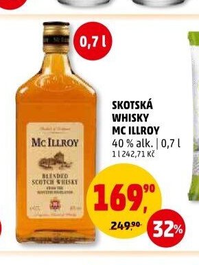 Skotská whisky Mc Illroy