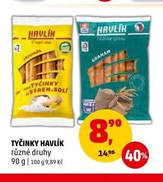 Tyčinky Havlík