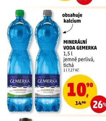 Minerální voda Gemerka