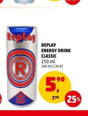 Replay Energy Drink Classic