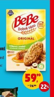 BEBE DOBRÉ RÁNO oříšek-med