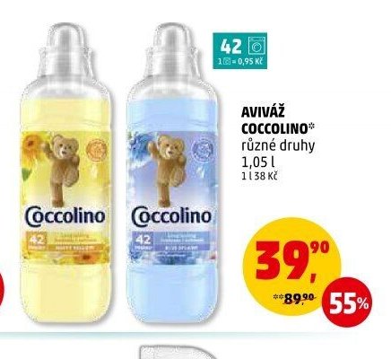 AVIVÁŽ COCCOLINO různé druhy 1,05 l