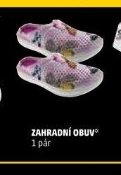 ZAHRADNÍ OBUV