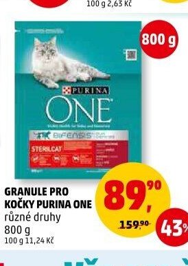 GRANULE PRO KOČKY PURINA ONE