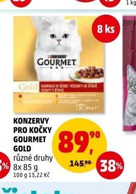 KONZERVY PRO KOČKY GOURMET GOLD
