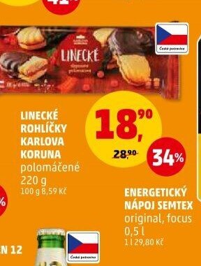 LINECKÉ ROHLÍČKY KARLOVA KORUNA