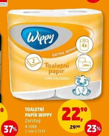 TOALETNÍ PAPÍR WIPPY