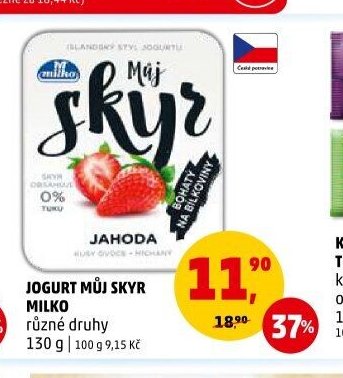 Jogurt Můj Skyr Milko