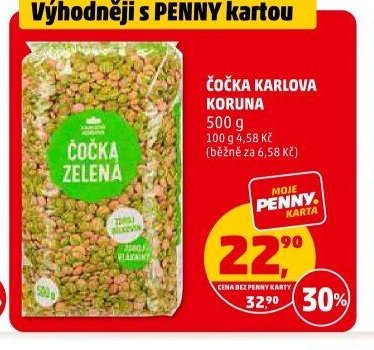 Čočka Karlova Koruna