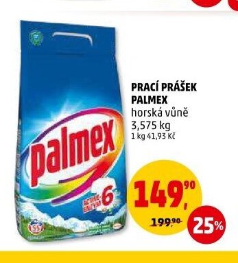 Prací prášek Palmex