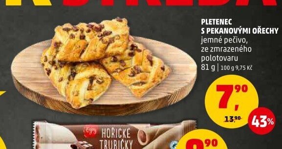 PLETENEC S PEKANOVÝMI OŘECHY