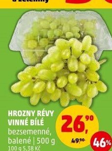 Hrozny bílé bezsemenné