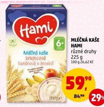 Kaše mléčná Hami