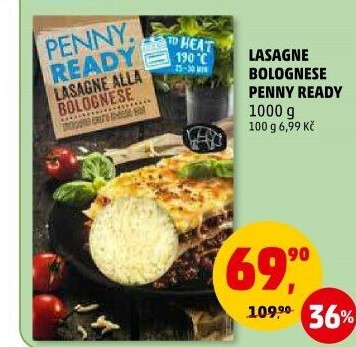 Lasagne alla Bolognese Penny Ready