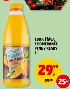 Šťáva 100% Penny Ready
