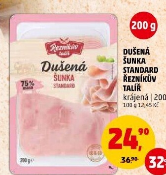 Šunka dušená Řezníkův talíř