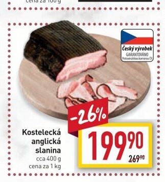 Kostelecká anglická slanina