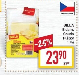BILLA Eidam, Gouda Plátky