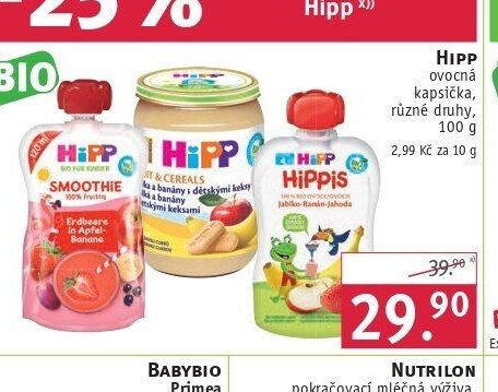Hipp ovocná kapsička