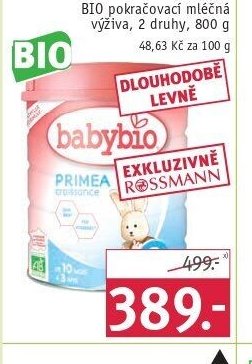 BABYBIO Primea