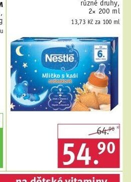 NESTLÉ mlíčko s kaší