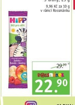 HIPP ovocná tyčinka pro děti