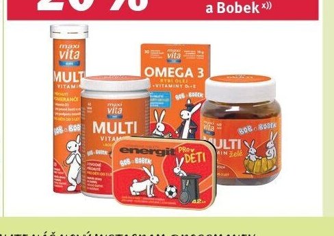 Maxi Vita Bob a Bobek vitamíny