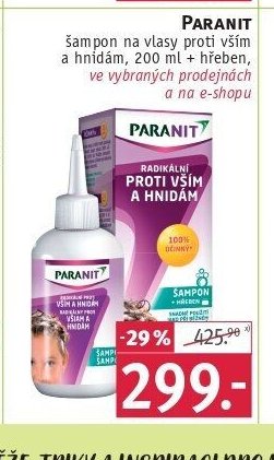 Paranit šampon