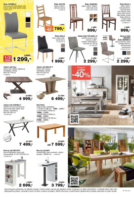 akční leták Sconto nábytek 2.9.2022-22.9.2022