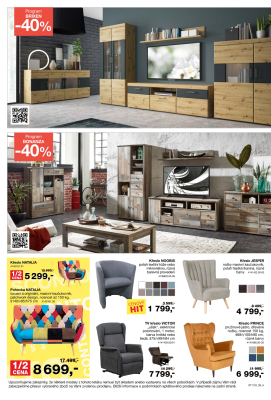 akční leták Sconto nábytek 2.9.2022-22.9.2022