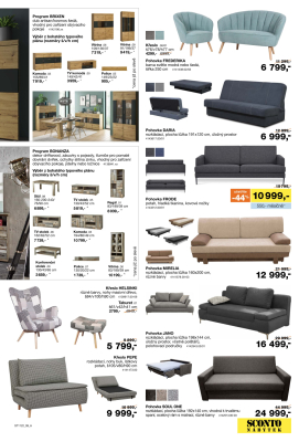 akční leták Sconto nábytek 2.9.2022-22.9.2022