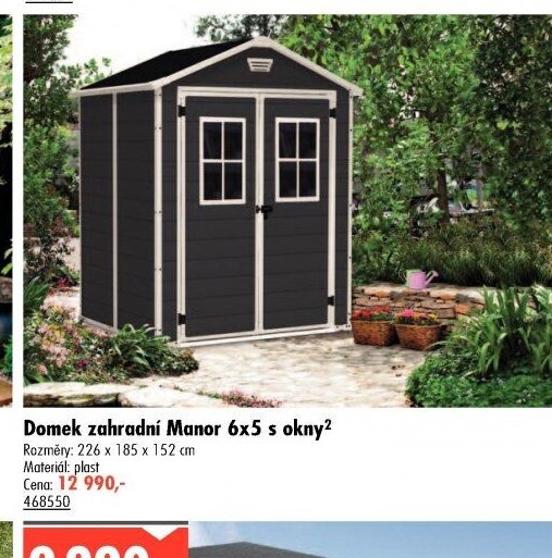Domek zahradní Manor 6x5 s okny2 - UNI HOBBY akcniletaky.com