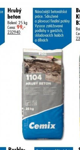 Hrubý beton - UNI HOBBY akcniletaky.com