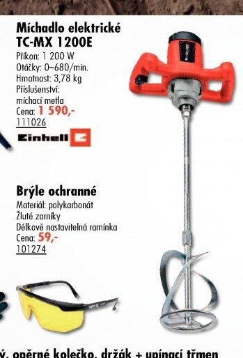 Míchadlo elektrické TC-MX 1200E - UNI HOBBY akcniletaky.com