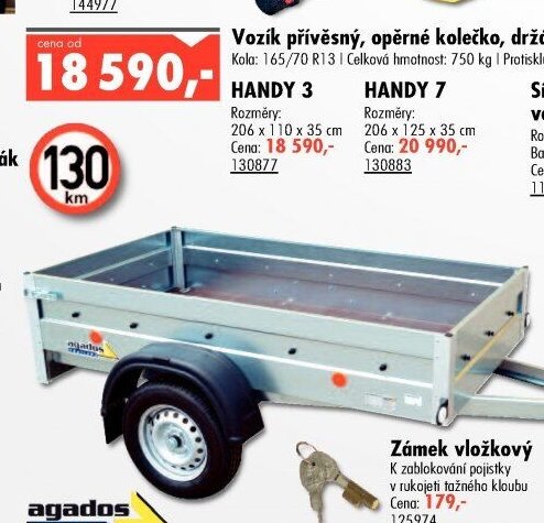 Vozík přívěsný - UNI HOBBY akcniletaky.com