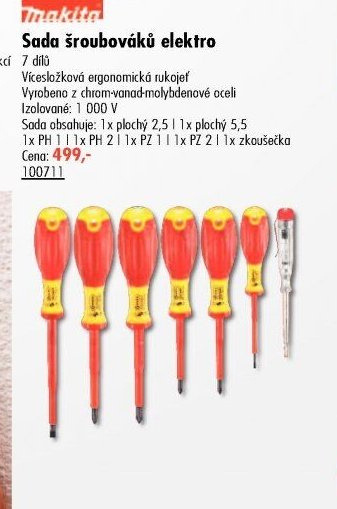 Sada šroubováků elektro - UNI HOBBY akcniletaky.com
