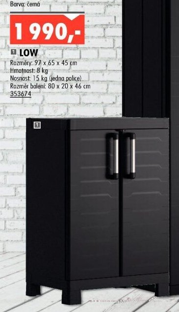 Skříně Detroit Low - UNI HOBBY akcniletaky.com