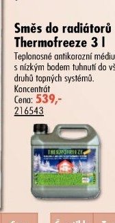 Směs do radiátorů Thermofreeze 3 l - UNI HOBBY akcniletaky.com