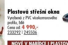 Plastová střešní okna - UNI HOBBY akcniletaky.com