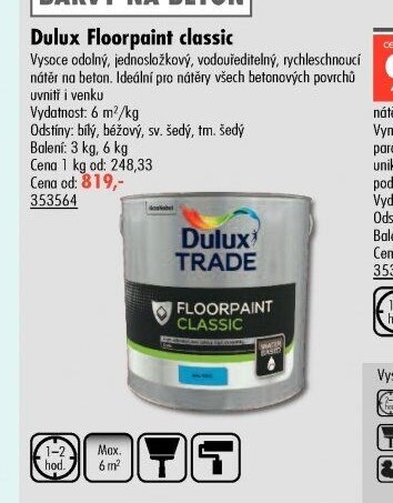Dulux Floorpaint classic - UNI HOBBY akcniletaky.com